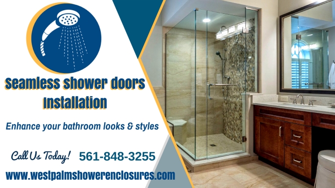 Seamless-shower doors-westpalm-showerenclosures